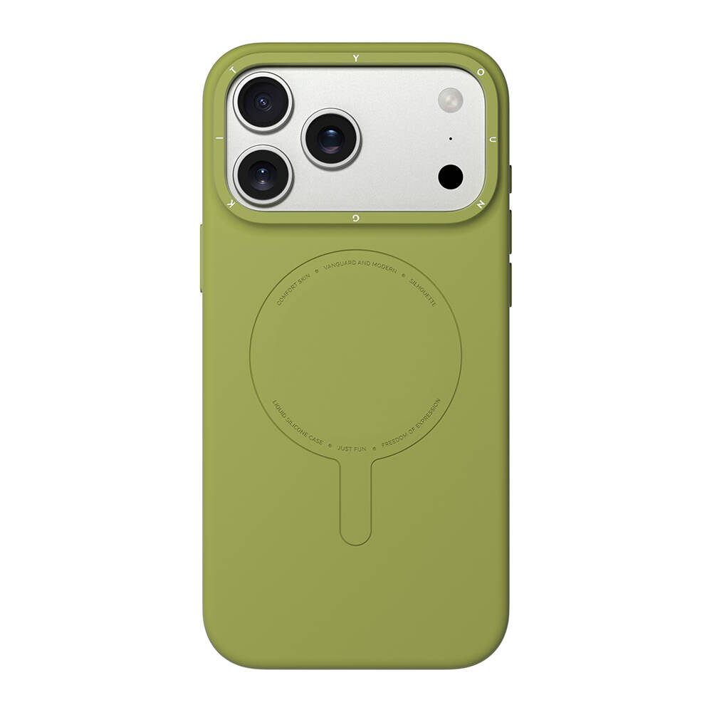 Apple iPhone 17 Pro Max Kılıf M-Safe Şarj Özellikli Youngkit Morandi Serisi Kapak - 17