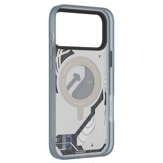 Apple iPhone 17 Pro Max Kılıf M-safe Şarj Özellikli Youngkit Starship Serisi Kapak - 16