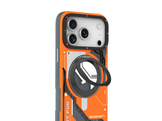 Apple iPhone 17 Pro Max Kılıf M-safe Şarj Özellikli Youngkit Starship Serisi Kapak - 23