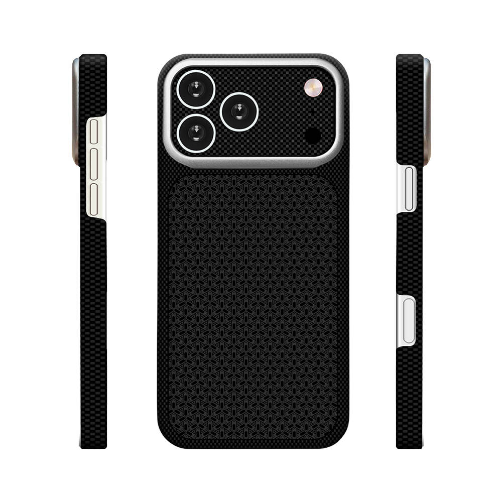 Apple iPhone 17 Pro Max Kılıf M-Safe Şarj Özellikli Zore Paris Nexel Sert PC Kapak - 10