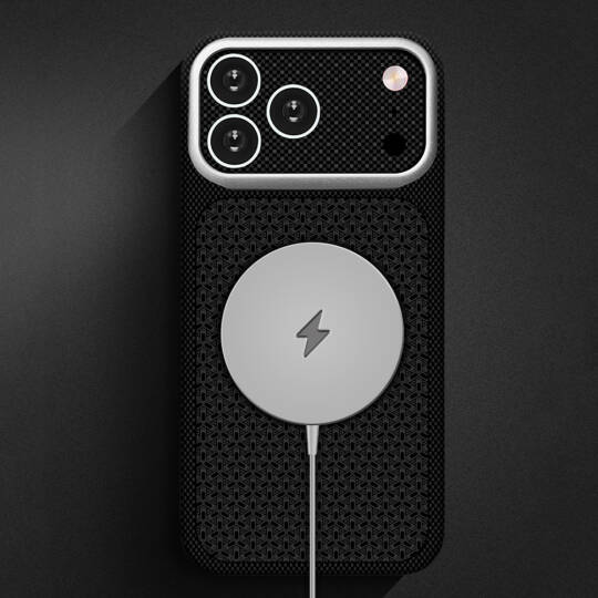 Apple iPhone 17 Pro Max Kılıf M-Safe Şarj Özellikli Zore Paris Nexel Sert PC Kapak - 13
