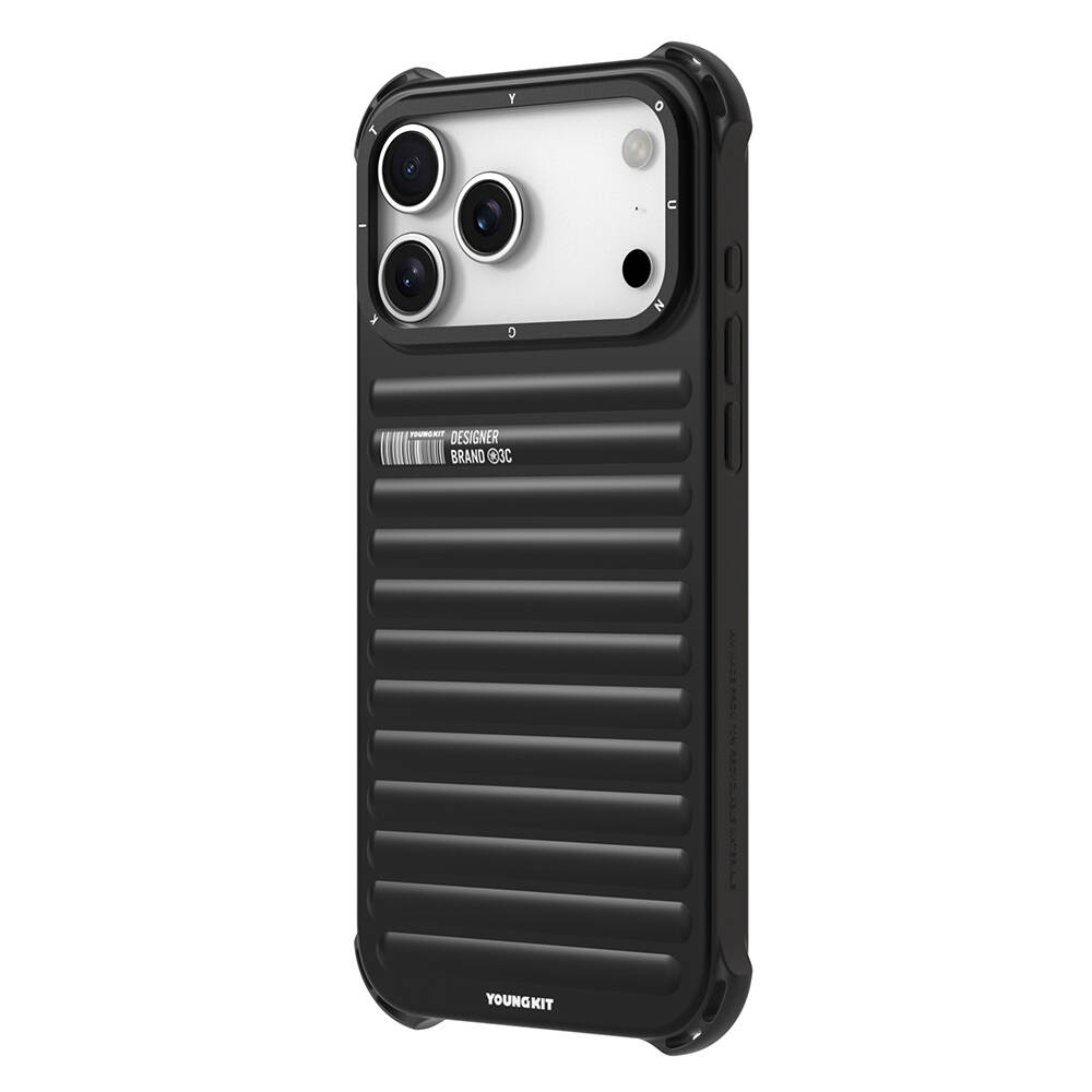 Apple iPhone 17 Pro Max Kılıf Mat Renkli Tasarım Youngkit True Color Serisi Kapak - 6