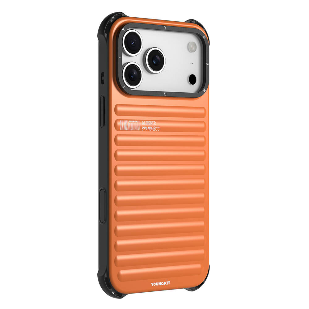 Apple iPhone 17 Pro Max Kılıf Mat Renkli Tasarım Youngkit True Color Serisi Kapak - 2