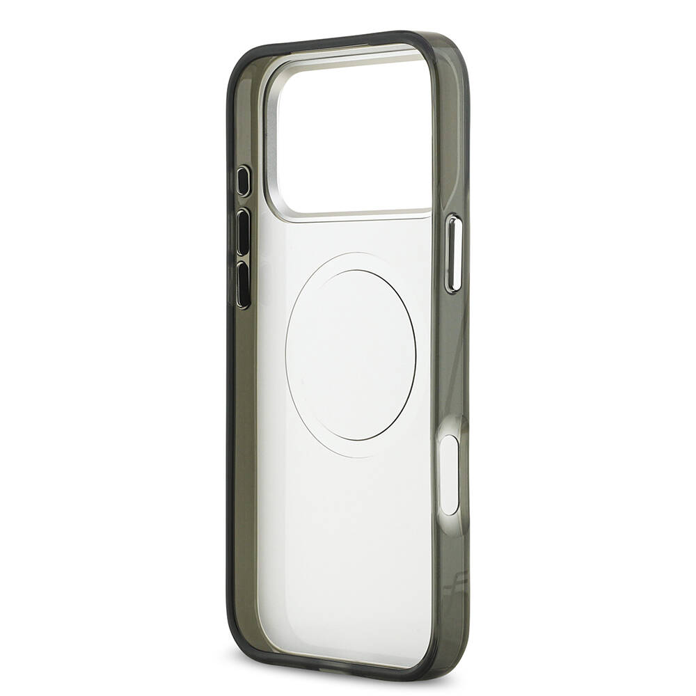 Apple iPhone 17 Pro Max Kılıf Mercedes Benz Orjinal Lisanslı M-safe Şarj Özellikli Çift Katmanlı PC Nostaljik Yıldız Dizayn Kapak - 23