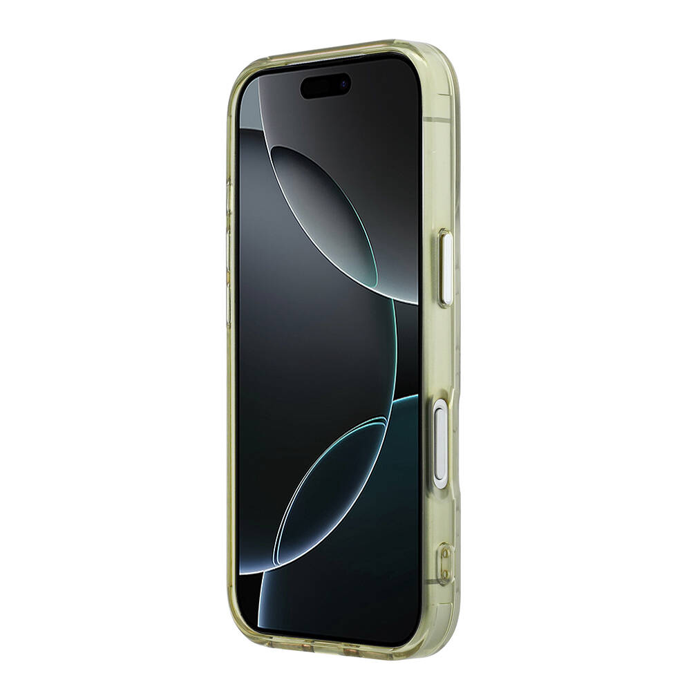Apple iPhone 17 Pro Max Kılıf Mercedes Benz Orjinal Lisanslı M-Safe Şarj Özellikli Çift Katmanlı Yıldız Desenli Dizayn Kapak - 5