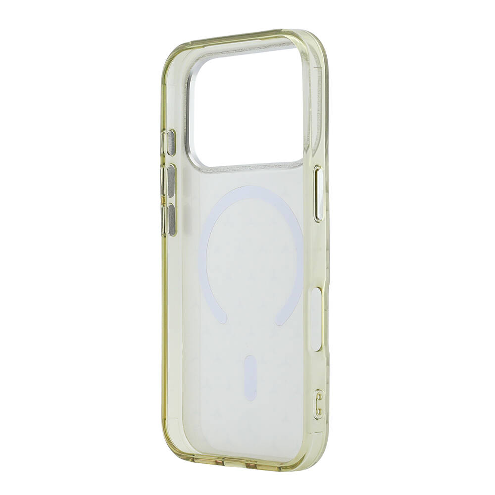 Apple iPhone 17 Pro Max Kılıf Mercedes Benz Orjinal Lisanslı M-Safe Şarj Özellikli Çift Katmanlı Yıldız Desenli Dizayn Kapak - 7