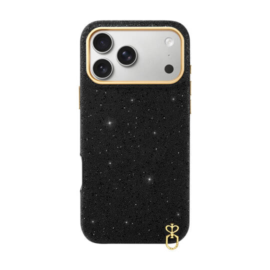 Apple iPhone 17 Pro Max Kılıf Parlayan Simli Tasarım Pynana Diamond Sky Serisi Kapak - 2