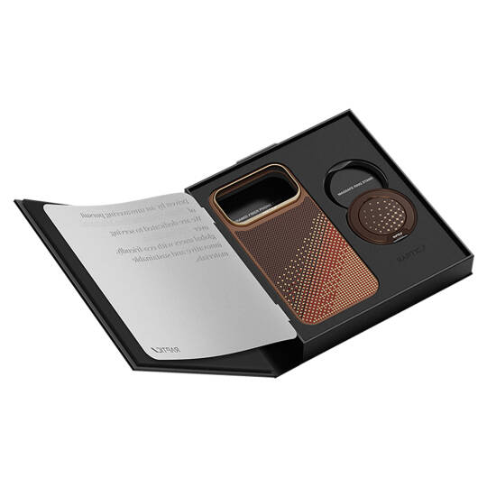 Apple iPhone 17 Pro Max Kılıf Raptic 2in1 Bundle Kit Aramid Skin Serenity Serisi Stand ve Karbon Kapak - 9