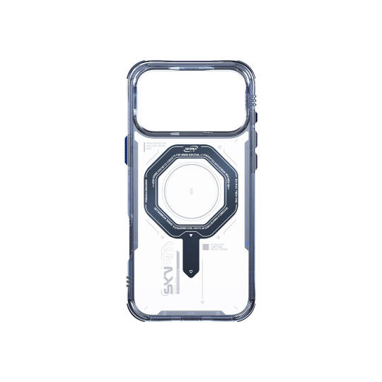 Apple iPhone 17 Pro Max Kılıf SkinArma M-safe Şarj Özellikli Airbag Tasarımlı Magma Kapak - 14