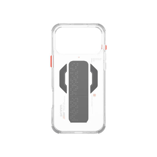 Apple iPhone 17 Pro Max Kılıf Skinarma M-Safe Şarj Özellikli Airbag Tasarımlı Standlı Haxa Kapak - 7