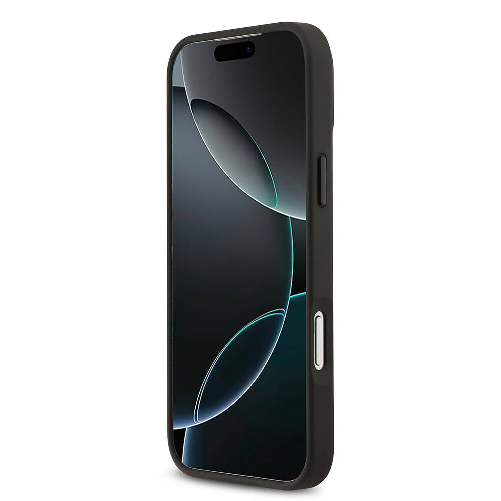 Apple iPhone 17 Pro Max Kılıf TUMI M-safe Şarj Özellikli Deri Noktalı Dizayn Kapak - 6