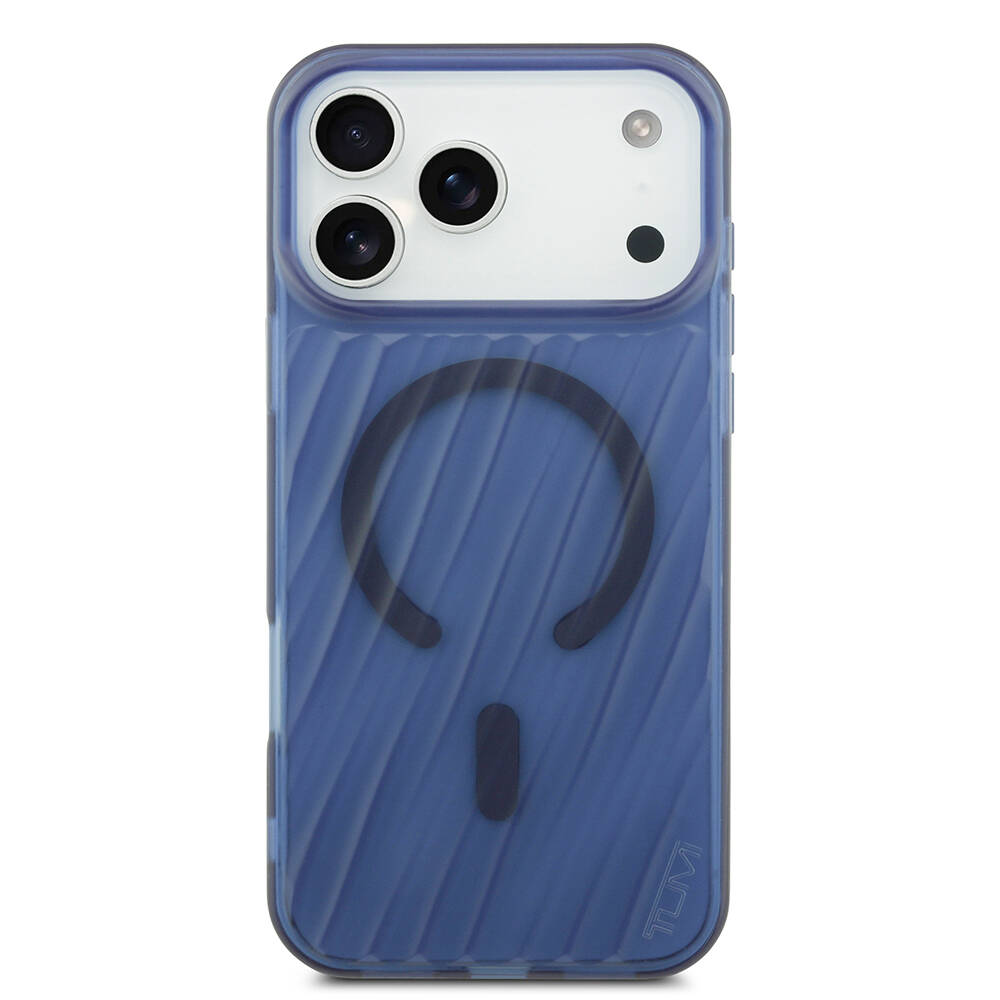 Apple iPhone 17 Pro Max Kılıf TUMI Orjinal Lisanslı M-safe Şarj Özellikli Transparan Kapak - 12