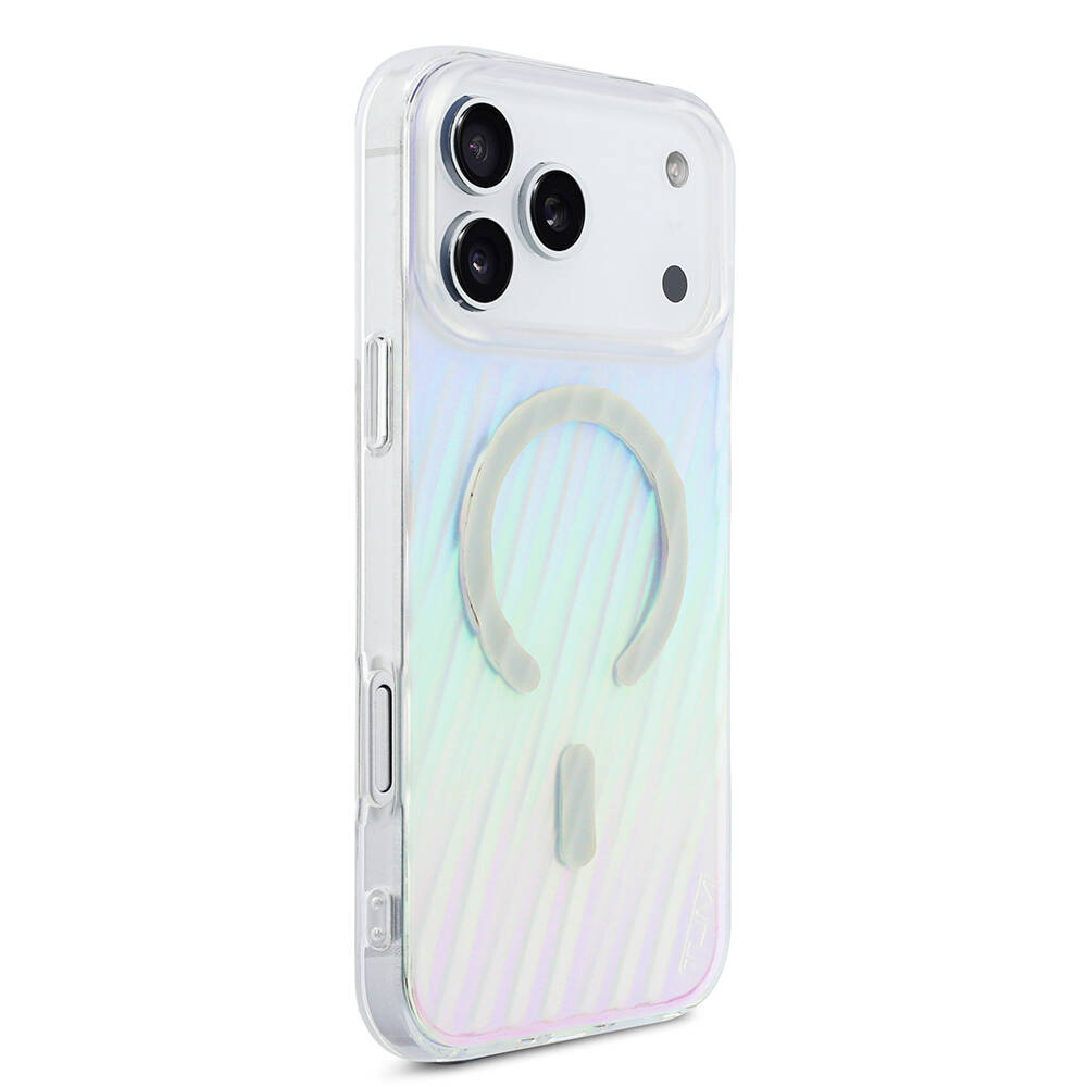 Apple iPhone 17 Pro Max Kılıf TUMI Orjinal Lisanslı M-safe Şarj Özellikli Transparan Kapak - 21