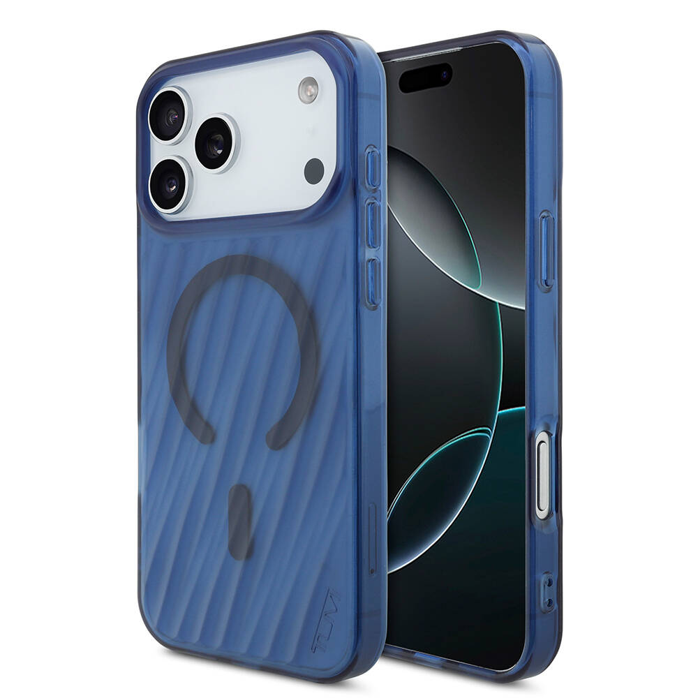 Apple iPhone 17 Pro Max Kılıf TUMI Orjinal Lisanslı M-safe Şarj Özellikli Transparan Kapak - 2