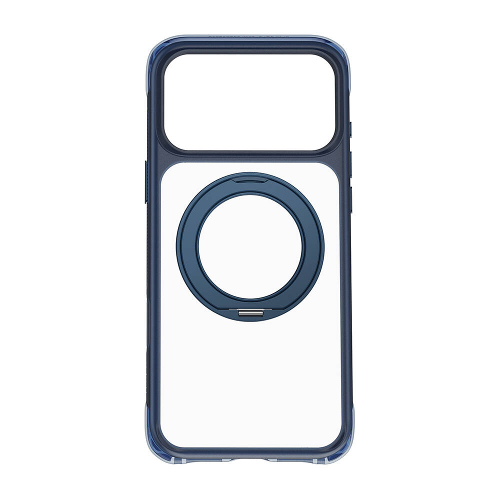 Apple iPhone 17 Pro Max Kılıf Wiwu AG-203 AeroGuard Ultra Serisi M-safe Şarj Özellikli Airbag Tasarımlı Standlı Kapak - 22