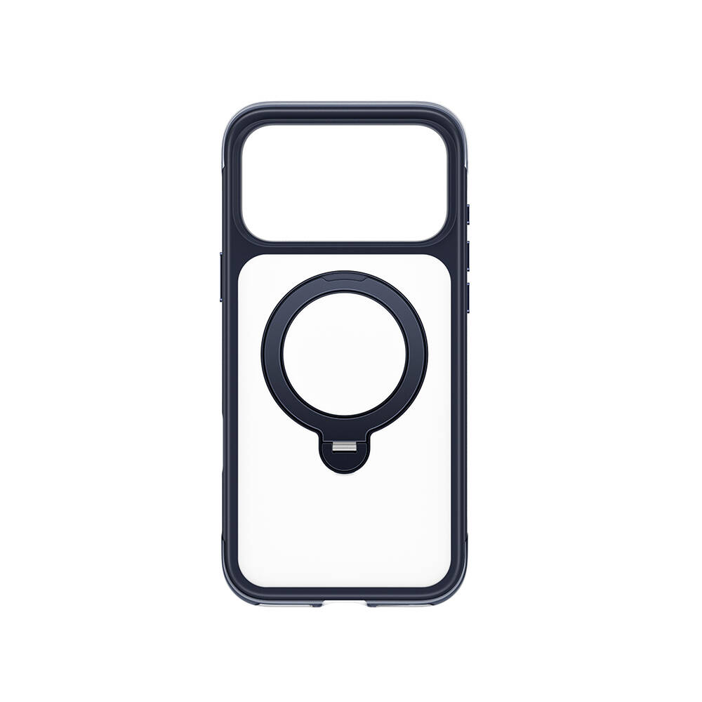 Apple iPhone 17 Pro Max Kılıf Wiwu AS-203 AeroShield Ultra Serisi M-safe Şarj Özellikli Airbag Tasarımlı Standlı Kapak - 30
