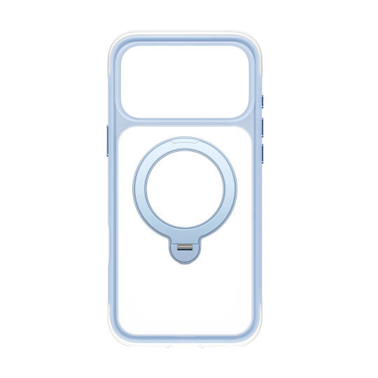 Apple iPhone 17 Pro Max Kılıf Wiwu AS-203 AeroShield Ultra Serisi M-safe Şarj Özellikli Airbag Tasarımlı Standlı Kapak - 6