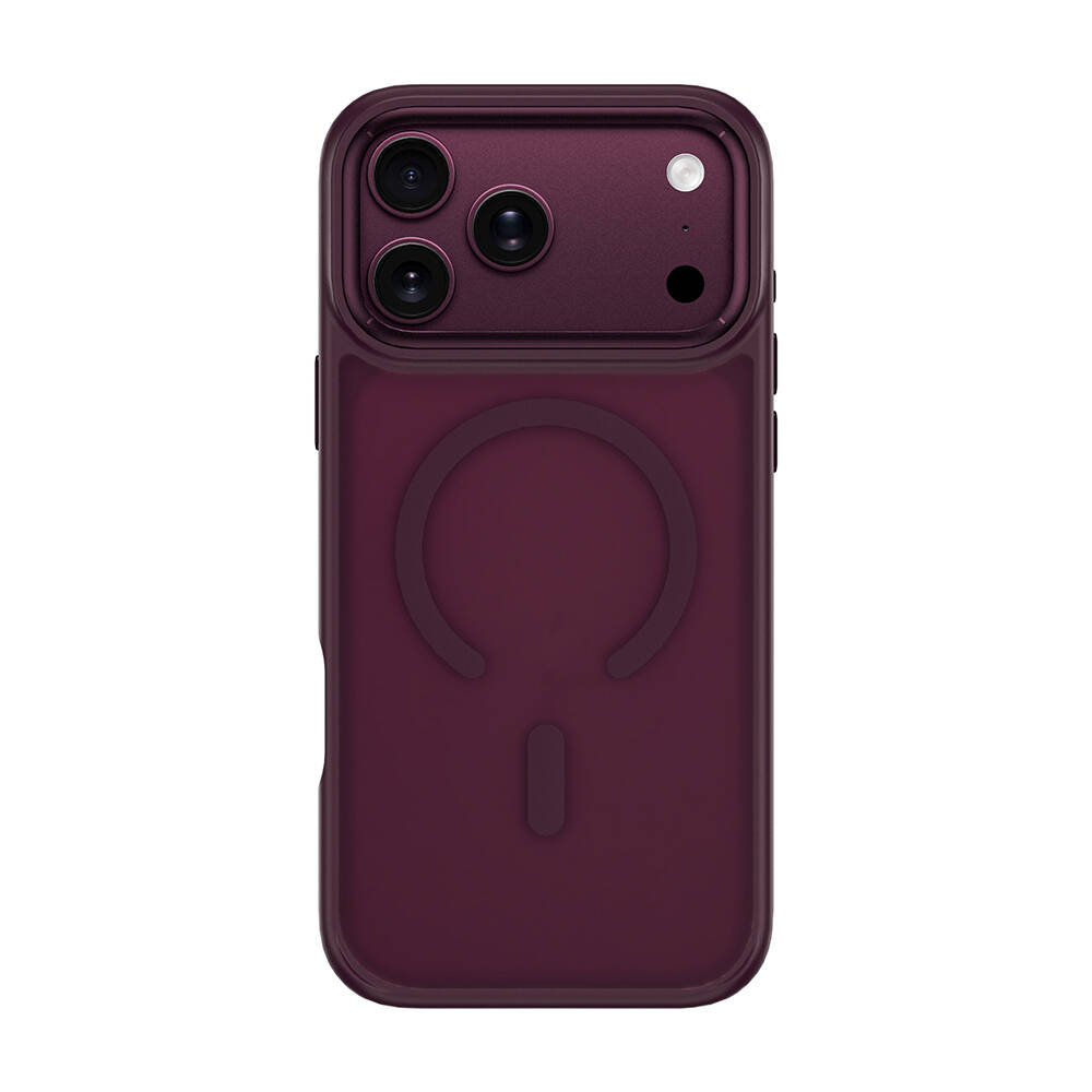 Apple iPhone 17 Pro Max Kılıf Wiwu FGG-012 ArmorPro Serisi M-safe Şarj Özellikli Parmak İzi Bırakmayan Kılıf - 22