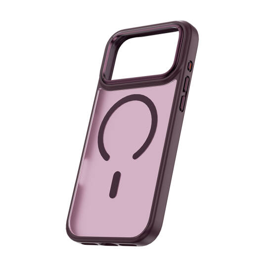 Apple iPhone 17 Pro Max Kılıf Wiwu FGG-012 ArmorPro Serisi M-safe Şarj Özellikli Parmak İzi Bırakmayan Kılıf - 24