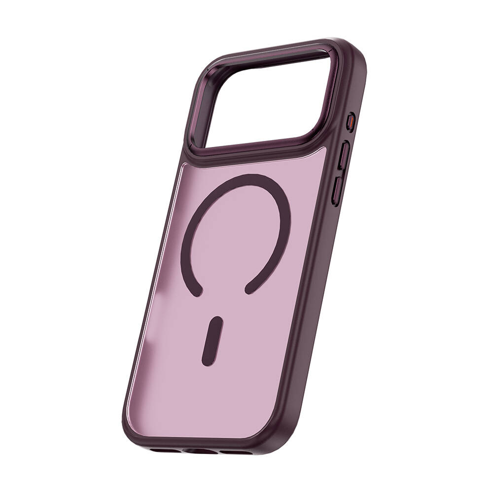 Apple iPhone 17 Pro Max Kılıf Wiwu FGG-012 ArmorPro Serisi M-safe Şarj Özellikli Parmak İzi Bırakmayan Kılıf - 24