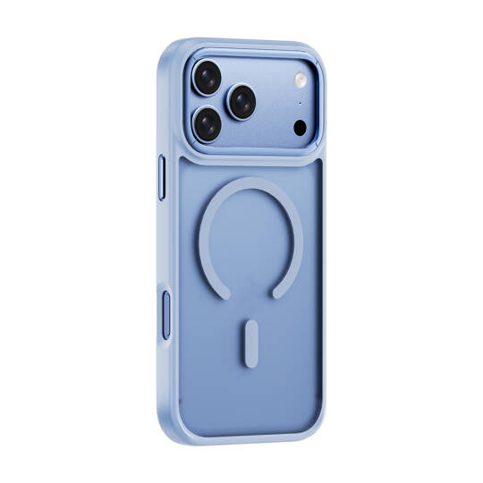 Apple iPhone 17 Pro Max Kılıf Wiwu FGG-012 ArmorPro Serisi M-safe Şarj Özellikli Parmak İzi Bırakmayan Kılıf - 13