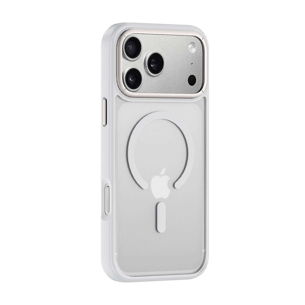 Apple iPhone 17 Pro Max Kılıf Wiwu FGG-012 ArmorPro Serisi M-safe Şarj Özellikli Parmak İzi Bırakmayan Kılıf - 2