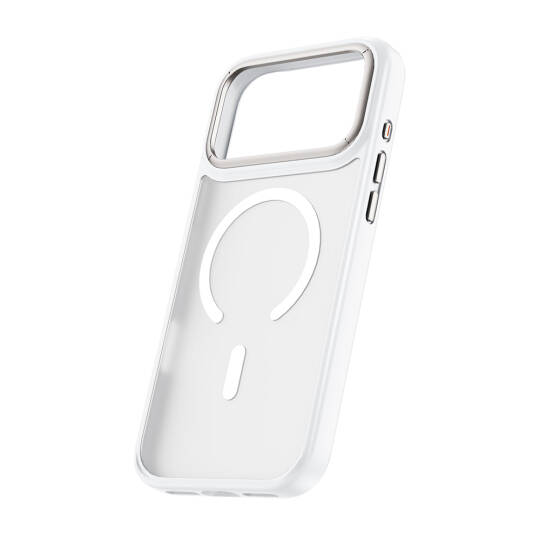 Apple iPhone 17 Pro Max Kılıf Wiwu FGG-012 ArmorPro Serisi M-safe Şarj Özellikli Parmak İzi Bırakmayan Kılıf - 7