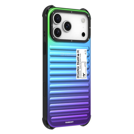 Apple iPhone 17 Pro Max Kılıf YoungKit The Secret Color Serisi Kapak - 4