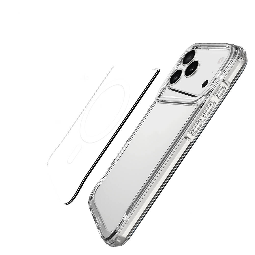 Apple iPhone 17 Pro Max Kılıf Zore M-safe Şarj Özellikli T-Max M-safe Kapak - 5