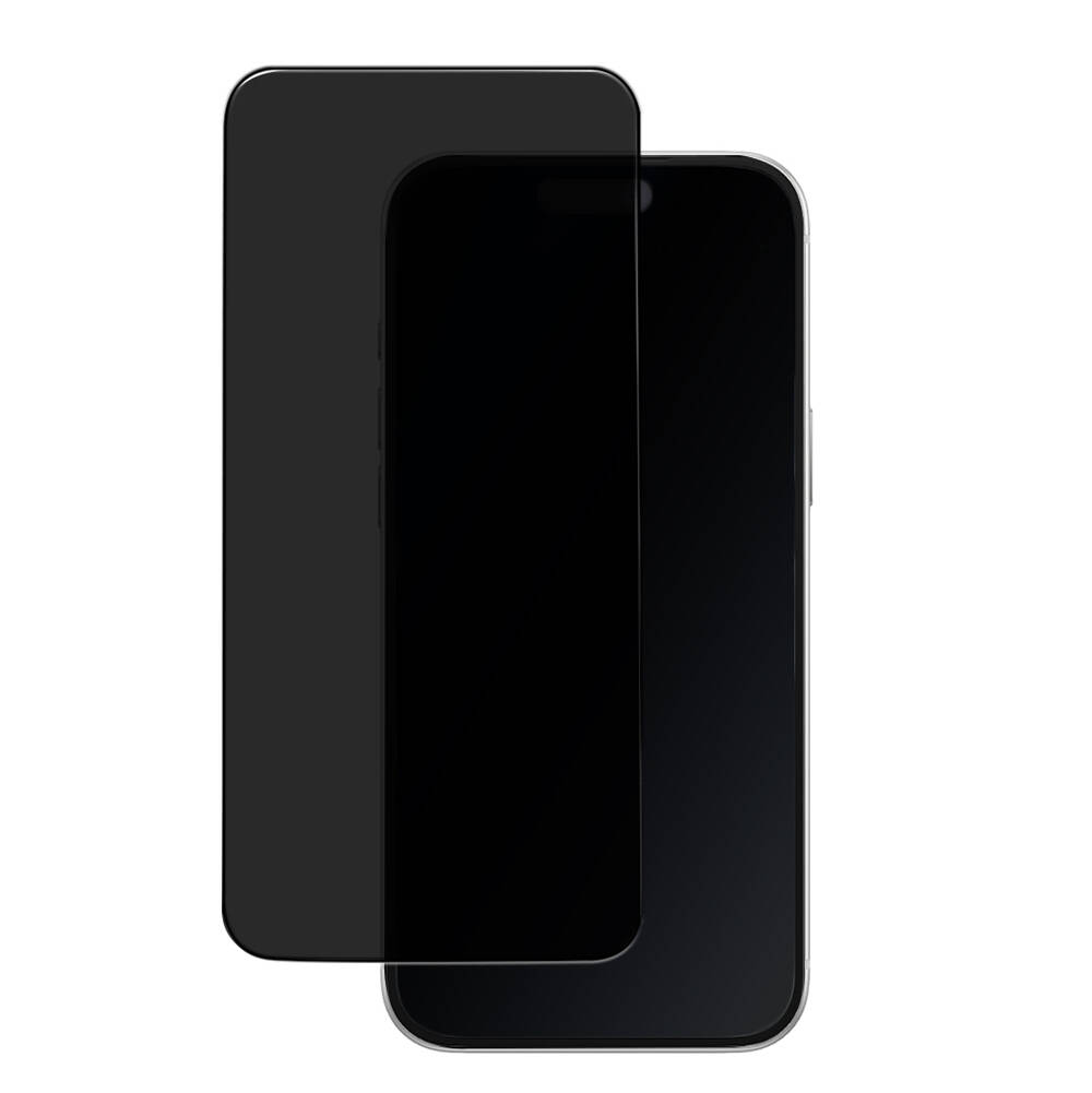 Apple iPhone 17 Pro Max Mohseven M7 Privacy Sapphire Coating Temperli Cam Ekran Koruyucu + Kolay Uygulama Aparatı - 1