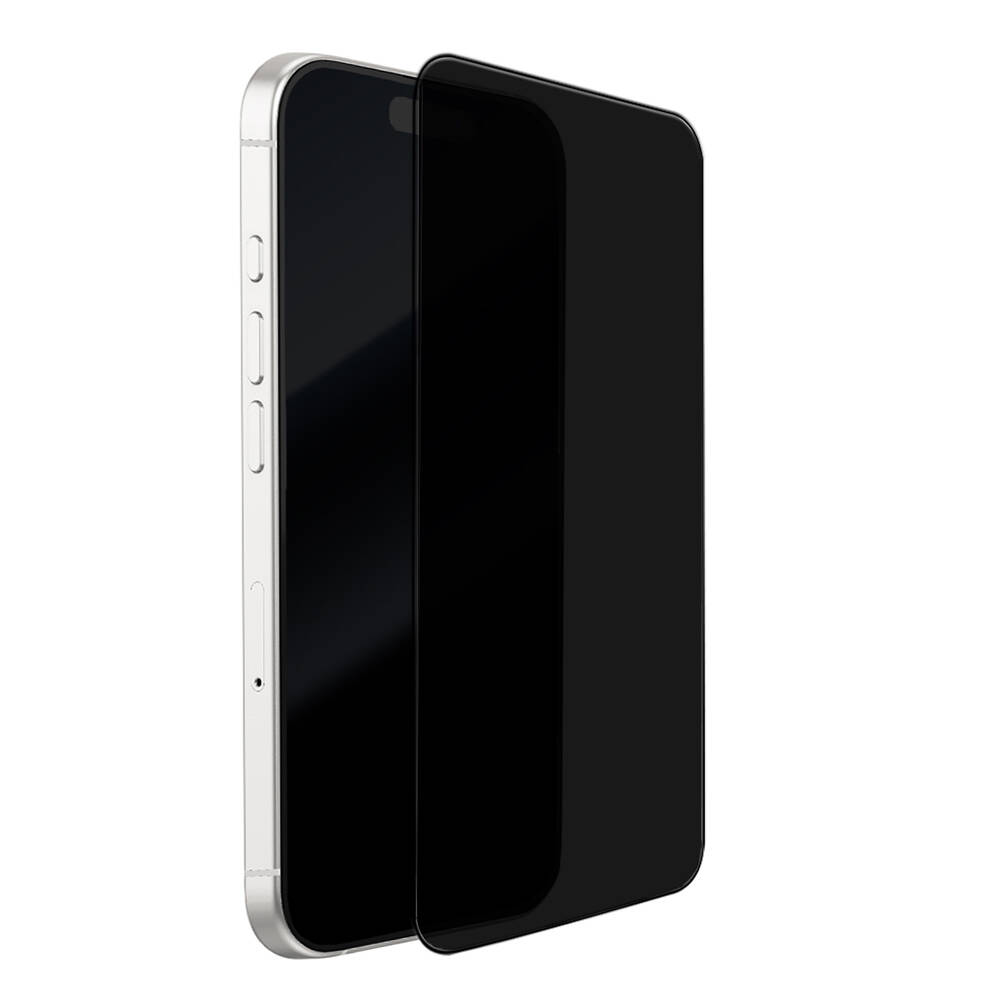Apple iPhone 17 Pro Max Mohseven M7 Privacy Sapphire Coating Temperli Cam Ekran Koruyucu + Kolay Uygulama Aparatı - 3