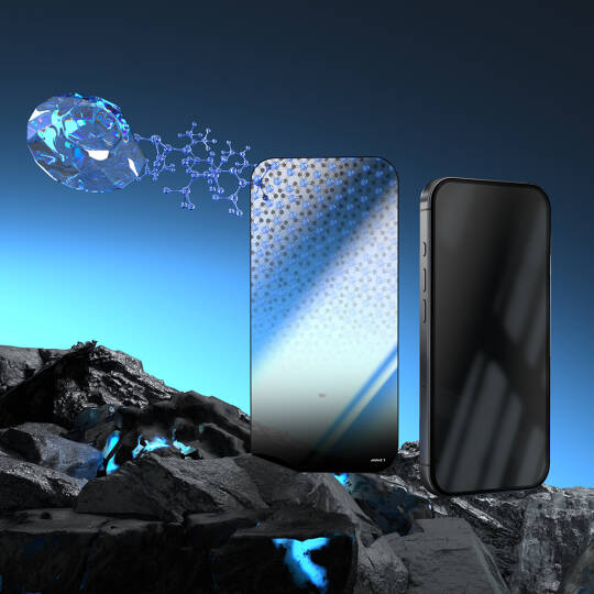 Apple iPhone 17 Pro Max Mohseven Pure Safir Coating HD 3D Glue Temperli Cam Ekran Koruyucu - 8