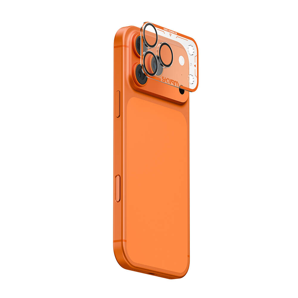 Apple iPhone 17 Pro Max Skinarma Magma Serisi Mat Kamera Lens Koruyucu - 4