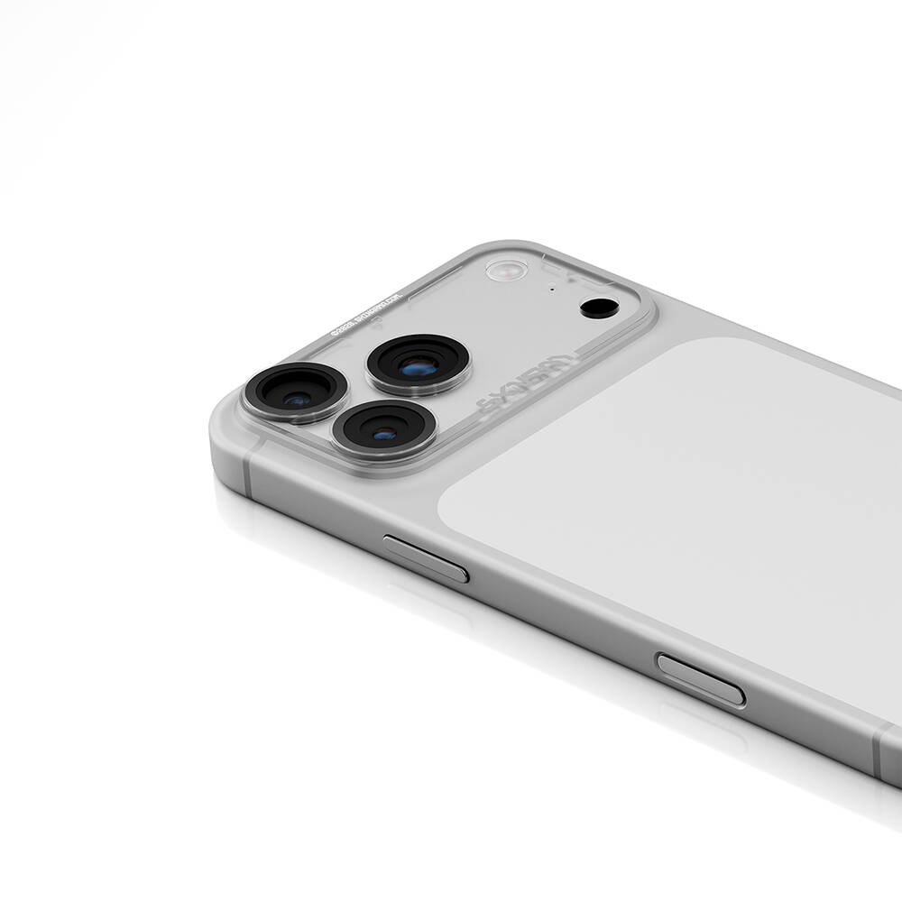 Apple iPhone 17 Pro Max Skinarma Magma Serisi Mat Kamera Lens Koruyucu - 5