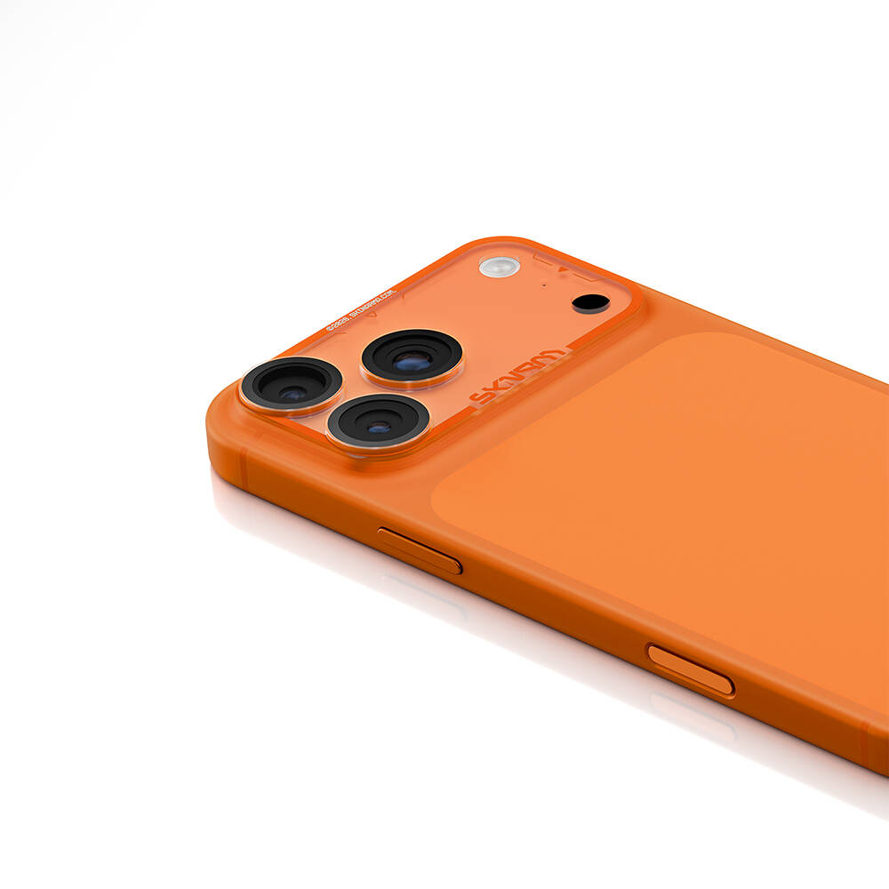 Apple iPhone 17 Pro Max Skinarma Magma Serisi Mat Kamera Lens Koruyucu - 7