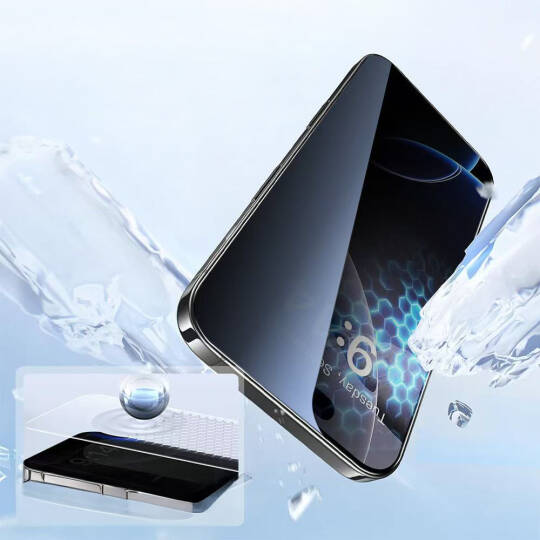 Apple iPhone 17 Pro Max Zore 3D Oliv HD Temperli Cam Ekran Koruyucu + Kolay Uygulama Aparatı - 3