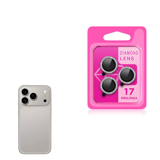 Apple iPhone 17 Pro Max Zore CL-06 Kamera Lens Koruyucu - 3
