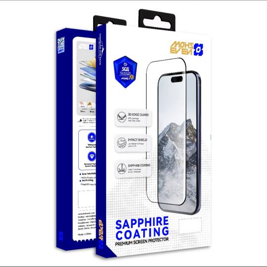 Apple iPhone 17 Pro Mohseven M7 HD Sapphire Coating Temperli Cam Ekran Koruyucu + Kolay Uygulama Aparatı - 6