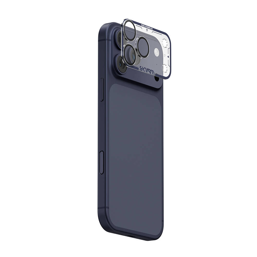 Apple iPhone 17 Pro Skinarma Magma Serisi Mat Kamera Lens Koruyucu - 4
