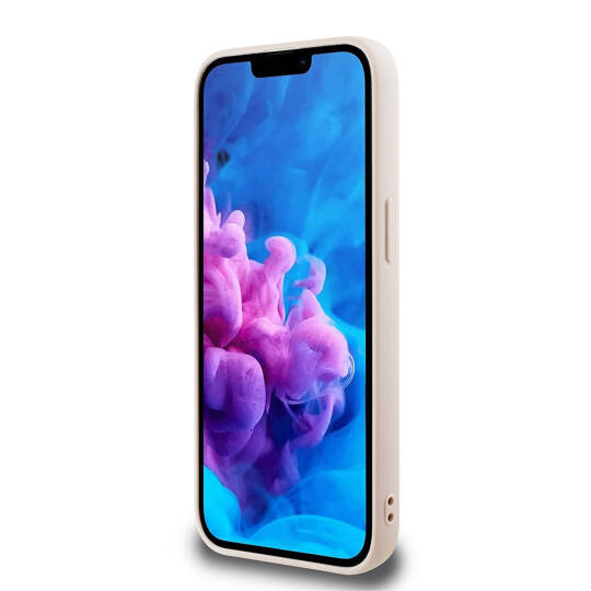 Apple iPhone 17E Kılıf Guess Orjinal Lisanslı 4G Desenli Script Metal Logolu Kapak - 14