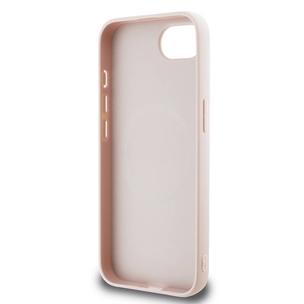 Apple iPhone 17E Kılıf Guess Orjinal Lisanslı 4G Desenli Script Metal Logolu Kapak - 16