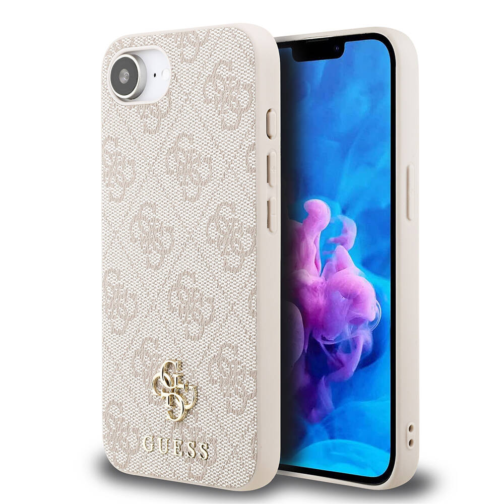 Apple iPhone 17E Kılıf Guess Orjinal Lisanslı M-safe Şarj Özellikli Small 4G Classic Kapak - 3