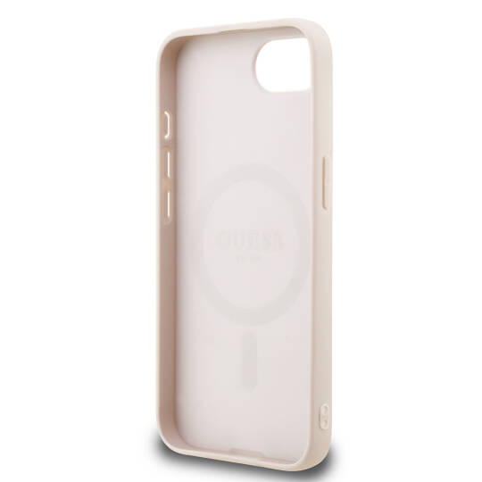 Apple iPhone 17E Kılıf Guess Orjinal Lisanslı M-safe Şarj Özellikli Small 4G Classic Kapak - 6