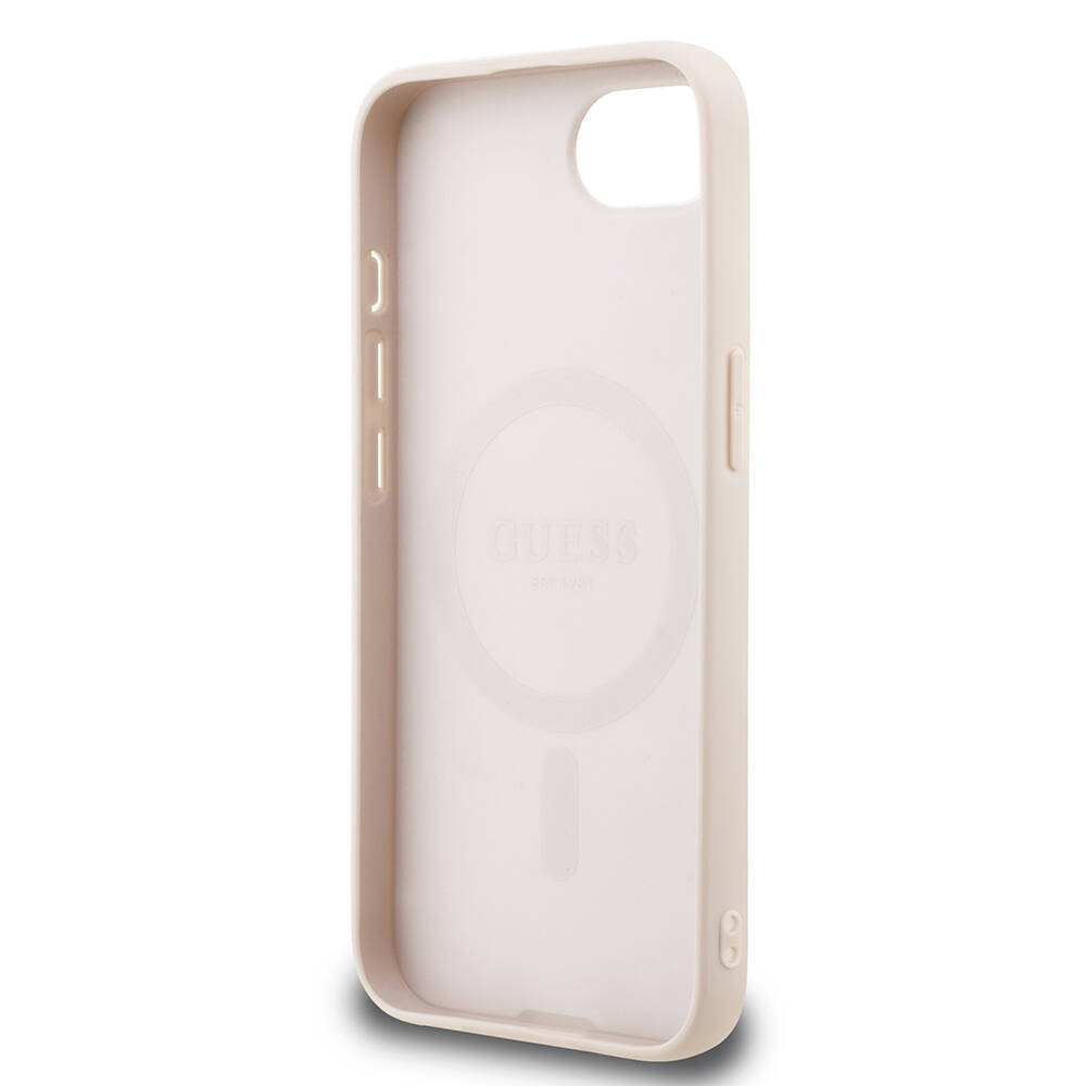 Apple iPhone 17E Kılıf Guess Orjinal Lisanslı M-safe Şarj Özellikli Small 4G Classic Kapak - 6