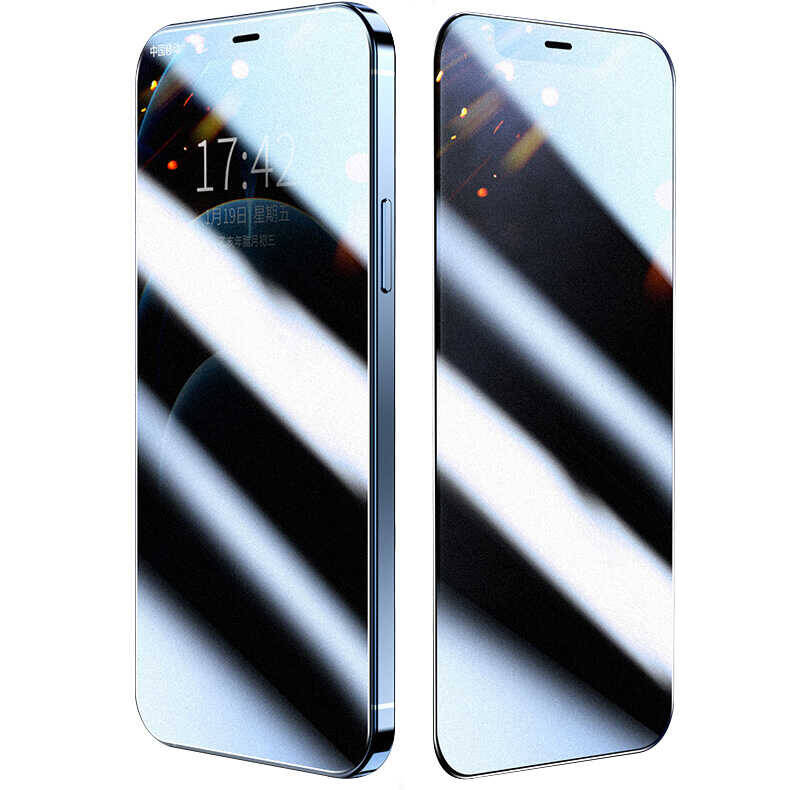 Apple iPhone 17E Zore Rika Premium Privacy Temperli Cam Ekran Koruyucu - 2