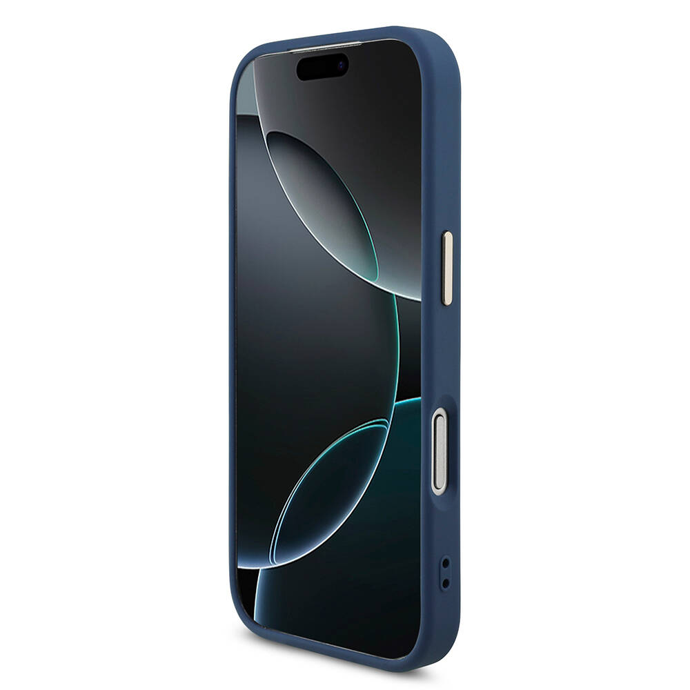 Apple iPhone 18 Pro Kılıf Guess Orjinal Lisanslı Gold Metal Kamera Çerçeveli 4G Desenli Metal Büyük 4G ve Yazı Logolu Kapak - 5