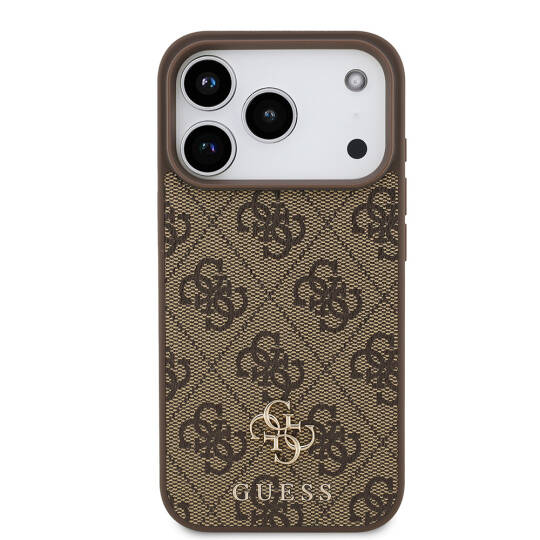 Apple iPhone 18 Pro Kılıf Guess Orjinal Lisanslı M-safe Şarj Özellikli Small 4G Classic Kapak - 19