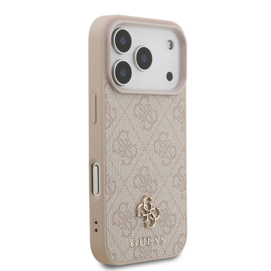 Apple iPhone 18 Pro Kılıf Guess Orjinal Lisanslı M-safe Şarj Özellikli Small 4G Classic Kapak - 12