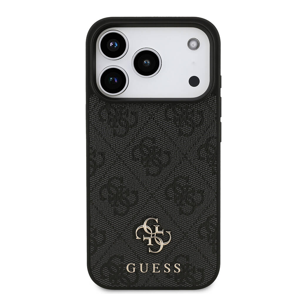Apple iPhone 18 Pro Kılıf Guess Orjinal Lisanslı M-safe Şarj Özellikli Small 4G Classic Kapak - 3