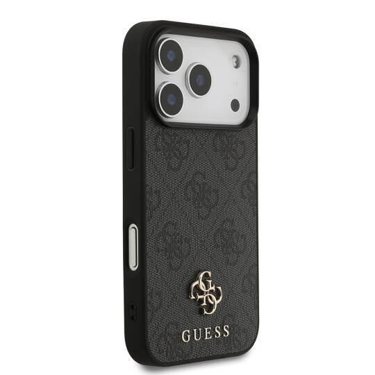 Apple iPhone 18 Pro Kılıf Guess Orjinal Lisanslı M-safe Şarj Özellikli Small 4G Classic Kapak - 4